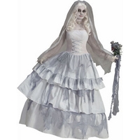 fancy dress bride of the dead costume