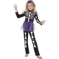 Fancy Dress - Child Skellie Punk Girl Costume