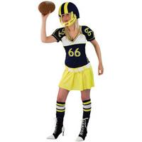 Fancy Dress - American Football Girl Costume