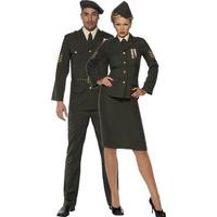Fancy Dress - Wartime Officers Couple Combination