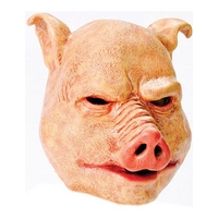 fancy dress scary pig mask