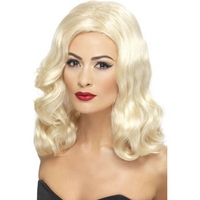 fancy dress blonde 20s wig