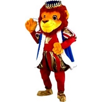 Fancy Dress - Luxury King Of The Jungle Lion Mascot Costume