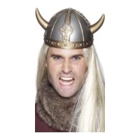 Fancy Dress - PVC Viking Helmet