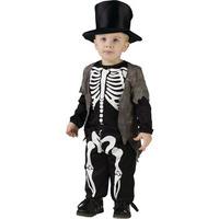 Fancy Dress - Toddler Happy Skeleton Halloween Costume