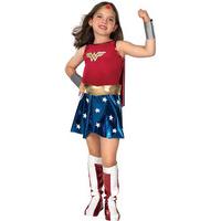 Fancy Dress - Child Deluxe Wonder Woman Super Hero Costume