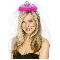 Fancy Dress - Bride to Be Tiara and Veil