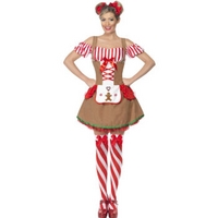 fancy dress gingerbread woman costume