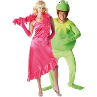 Fancy Dress - Kermit & Miss Piggy Combination
