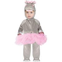 Fancy Dress - Toddler Hippo Ballerina Costume