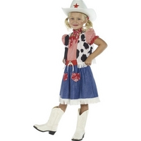 Fancy Dress - Child Cowgirl Sweetie Costume