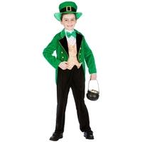 fancy dress child deluxe leprechaun boy costume