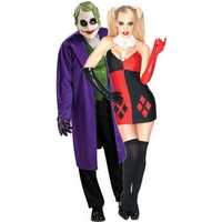Fancy Dress - The Joker & Harley Quinn Couple Costumes