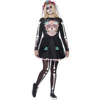 Fancy Dress - Teen Halloween Sugar Skull Sweetie Costume