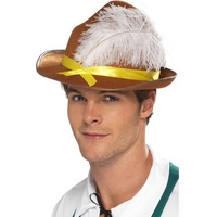 fancy dress bavarian hat