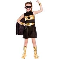 fancy dress child super hero costume black