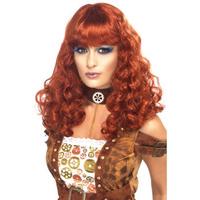 Fancy Dress - Steampunk Wig (Auburn)