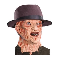 Fancy Dress - Freddy Krueger Deluxe Latex Mask