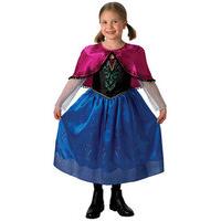 Fancy Dress - Disney Frozen Princess Anna Deluxe Costume