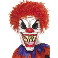 fancy dress scary clown mask