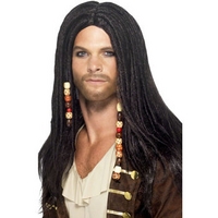 Fancy Dress - Men\'s Pirate Wig