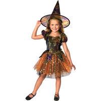 fancy dress child halloween witch costume