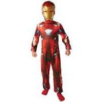 Fancy Dress - Child Classic Civil War Iron Man Costume