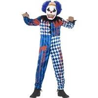 fancy dress child halloween sinister clown costume