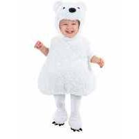 Fancy Dress - Plush Toddler Polar Bear Costume