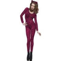 Fancy Dress - Leopard Catsuit (Pink)