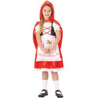 fancy dress child red riding hood costume