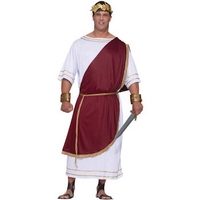 Fancy Dress - Men\'s Caesar Costume (Plus Size)