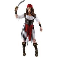 fancy dress pirate woman costume