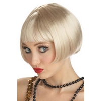 Fancy Dress - Flirty Flapper Blonde Wig