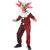fancy dress child halloween clown googly eye costume