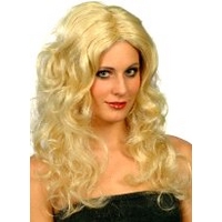 fancy dress britney glamour blonde wig