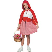 Fancy Dress - Child Red Riding Hood Girl Costume