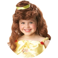 fancy dress child disney belle wig