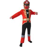 Fancy Dress - Child Red Super Megaforce Power Ranger Costume