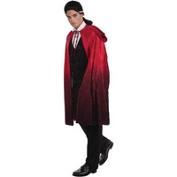 Fancy Dress - 45\'\' Red Faded Cape