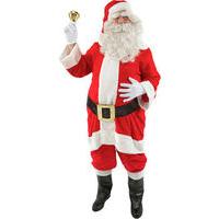 fancy dress santa claus suit