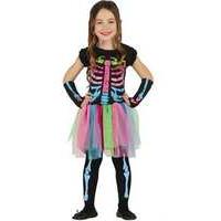 fancy dress child halloween tutu skeleton costume