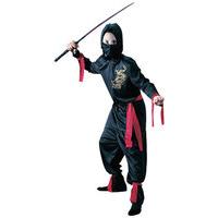Fancy Dress - Black Ninja Child Costume
