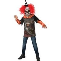 fancy dress child freako clown halloween costume