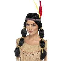 fancy dress womens indian wig