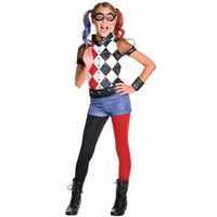 Fancy Dress - Child Deluxe Harley Quinn Costume