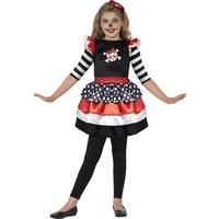 Fancy Dress - Child Halloween Skully Girl Costume