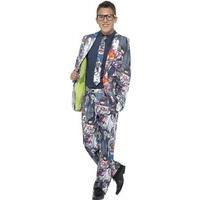 fancy dress teen halloween zombie suit