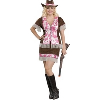 Fancy Dress - Sassy Cowgirl Costume (Plus Size)