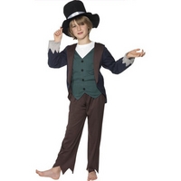 Fancy Dress - Child Victorian Poor Boy Costume